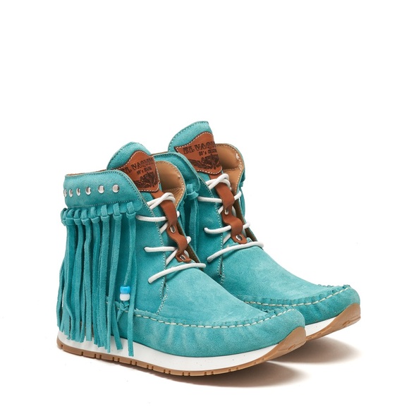 El Vaquero Eleven Suede Marine Booties - Picture 2 of 8